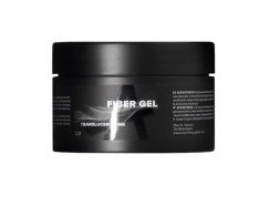 Astonishing Fiber Gel Transparent Pink, 14 мл - Гель для нарощування з волокнами, прозоро рожевий
