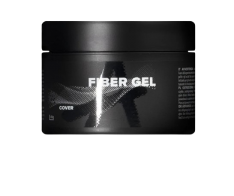 Astonishing Fiber Gel Cover, 45 мл - Гель для нарощування з волокнами, камуфлюючий рожевий